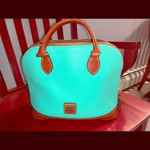 Dooney & Bourke pebble grain zip zip satchel